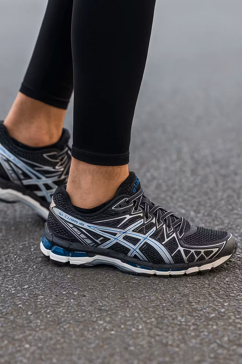 ASICS Gel Kayano 20 'Black Silver Blue' 1203A388-001 ASICS Gel Kayano 20 'Black Silver Blue' 1203A388-001